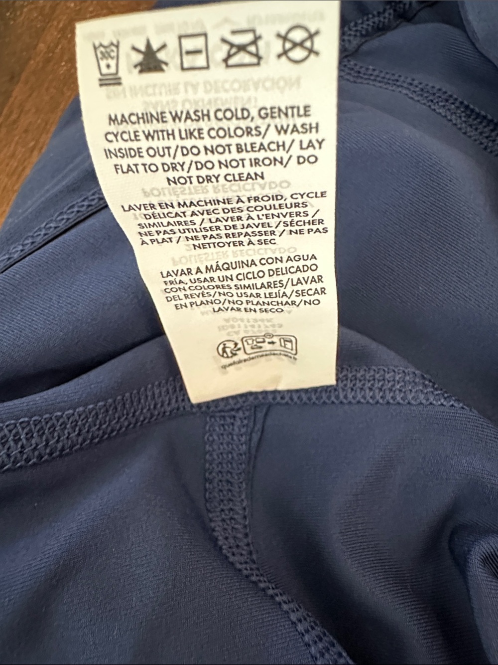 Hoka Womens- correction Navy Performance Joggers Novafly run tight 25’ - Picture 10 of 10